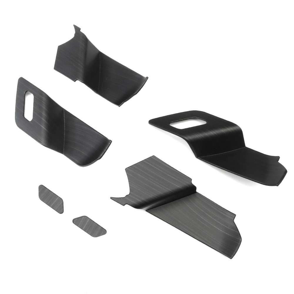 マツダ CX-80 CX-60 インナードアハンドルカバー プロテクター ガーニッシュ 内装アクセサリー カスタムパーツ 木目調_画像1