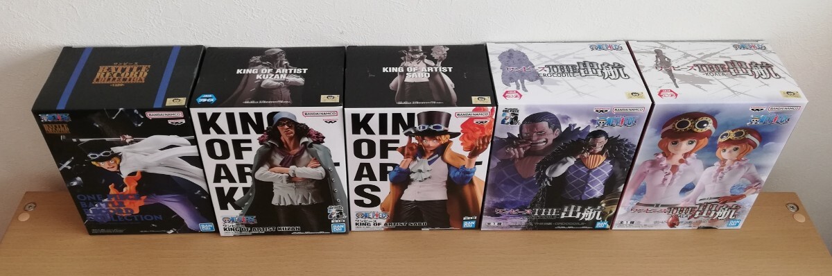 新品未開封 ワンピース ONE PIECE フィギュア 20体 セット まとめ 大量 KING OF ARTIST THE GRANDLINE エース シャンクス ウタ サボ など_画像4