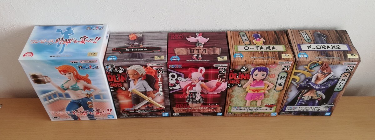 新品未開封 ワンピース ONE PIECE フィギュア 20体 セット まとめ 大量 KING OF ARTIST THE GRANDLINE エース シャンクス ウタ サボ など_画像5