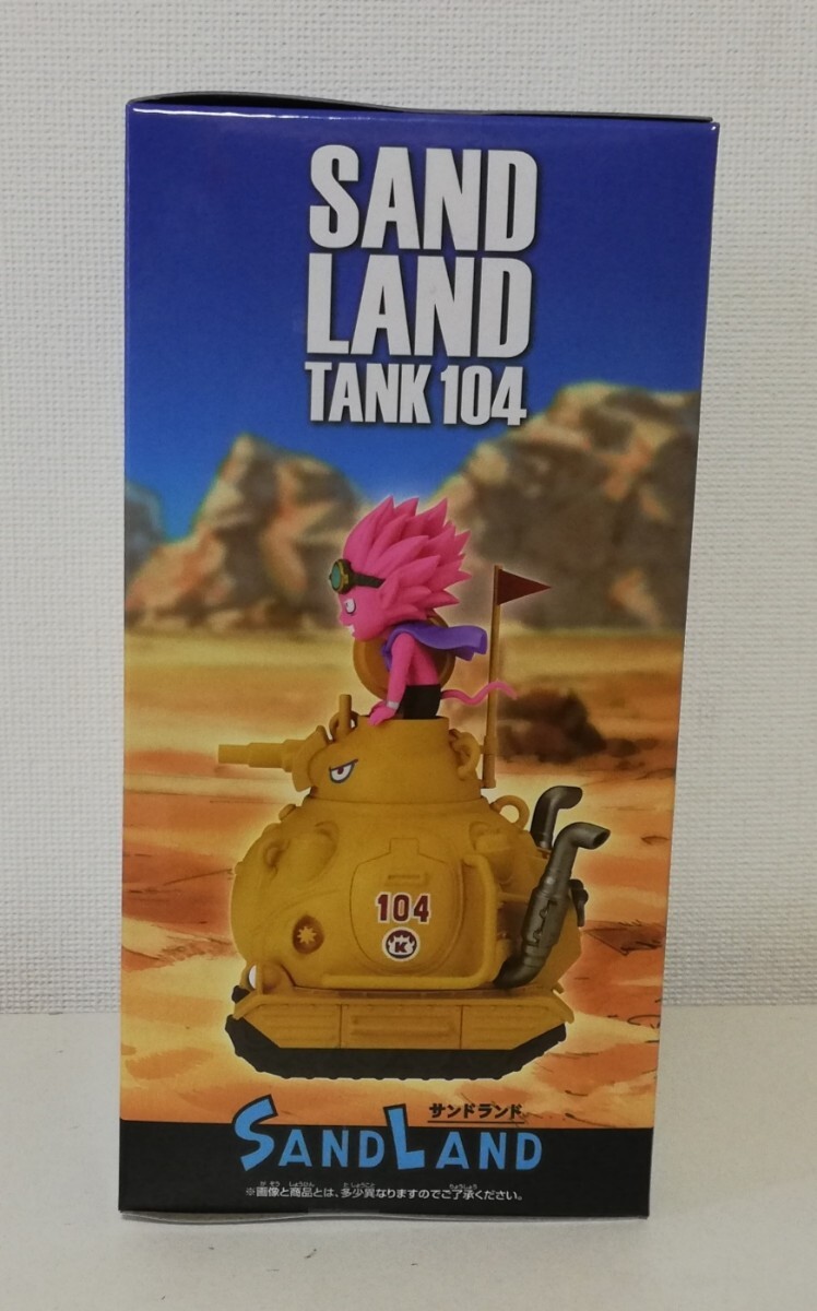 新品未開封 SAND LAND MEGAワールドコレクタブルフィギュア-サンドランド国王軍戦車隊104号車- 鳥山明 ベルゼブブ ワーコレ WCF_画像3