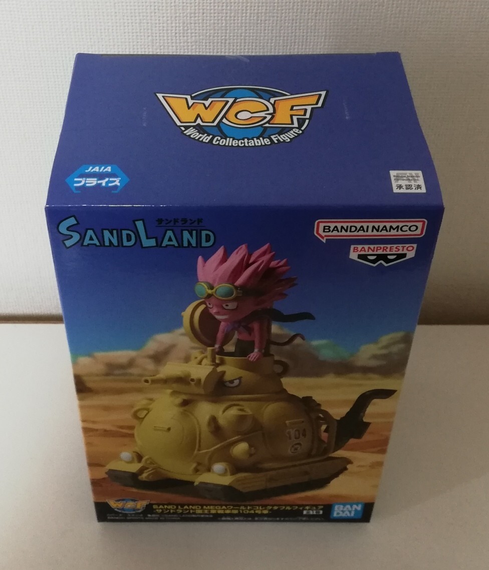 新品未開封 SAND LAND MEGAワールドコレクタブルフィギュア-サンドランド国王軍戦車隊104号車- 鳥山明 ベルゼブブ ワーコレ WCF_画像6