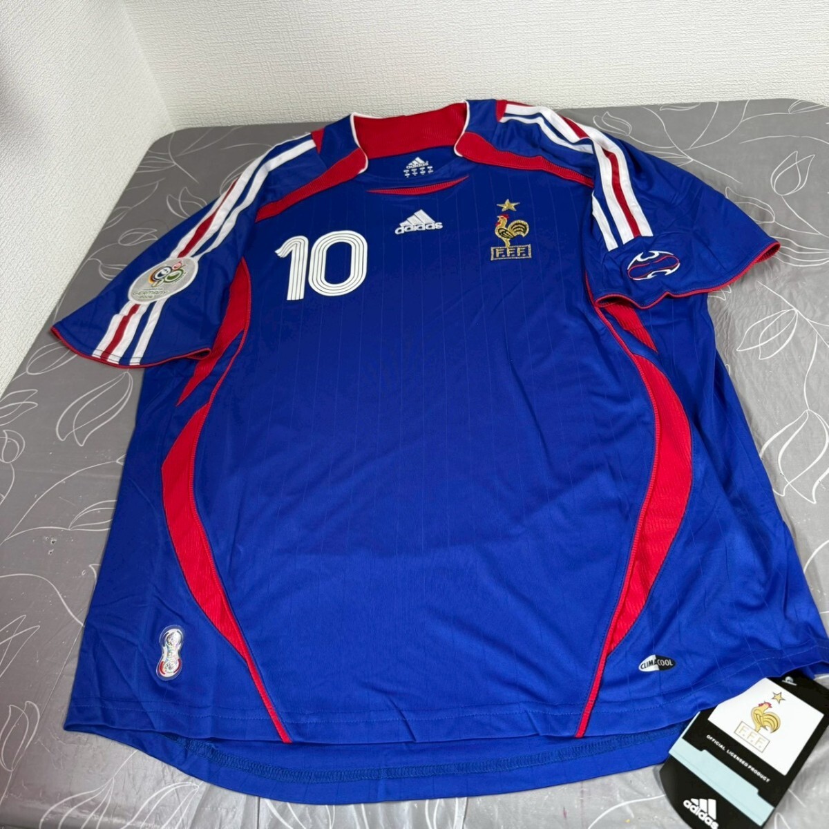 ジネディーヌ・ジダン　フランス代表　ワールドカップ　ウェア　ユニフォーム　_画像1