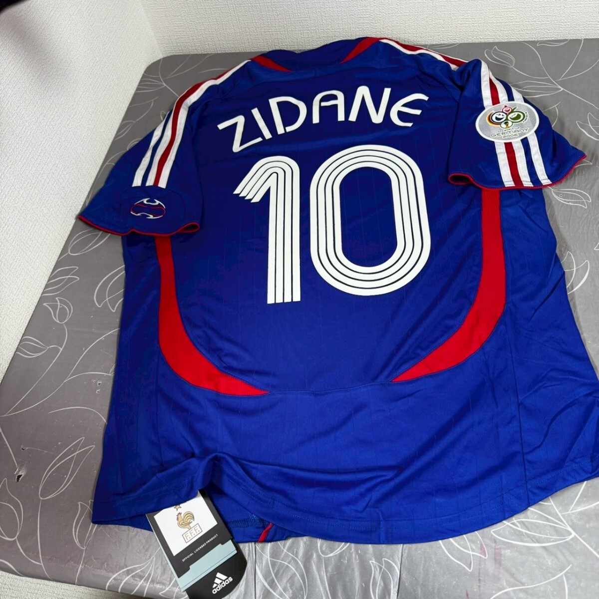 ジネディーヌ・ジダン　フランス代表　ワールドカップ　ウェア　ユニフォーム　_画像2