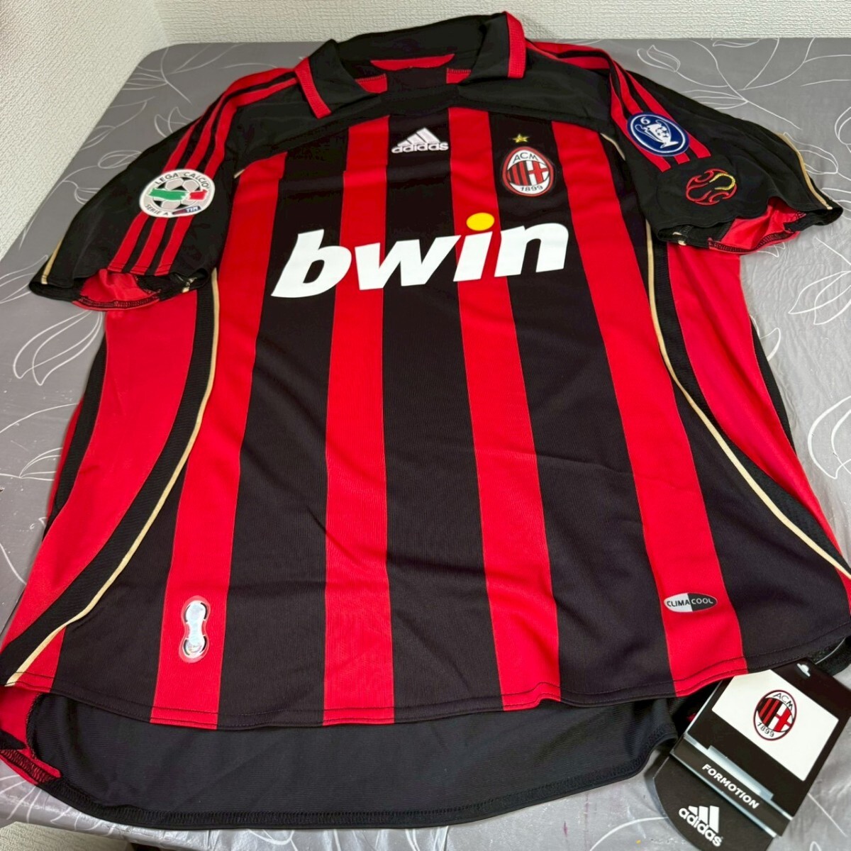 インザーギ　ACミラン　オーセンティックパッチ　ウェア　ユニフォーム_画像2