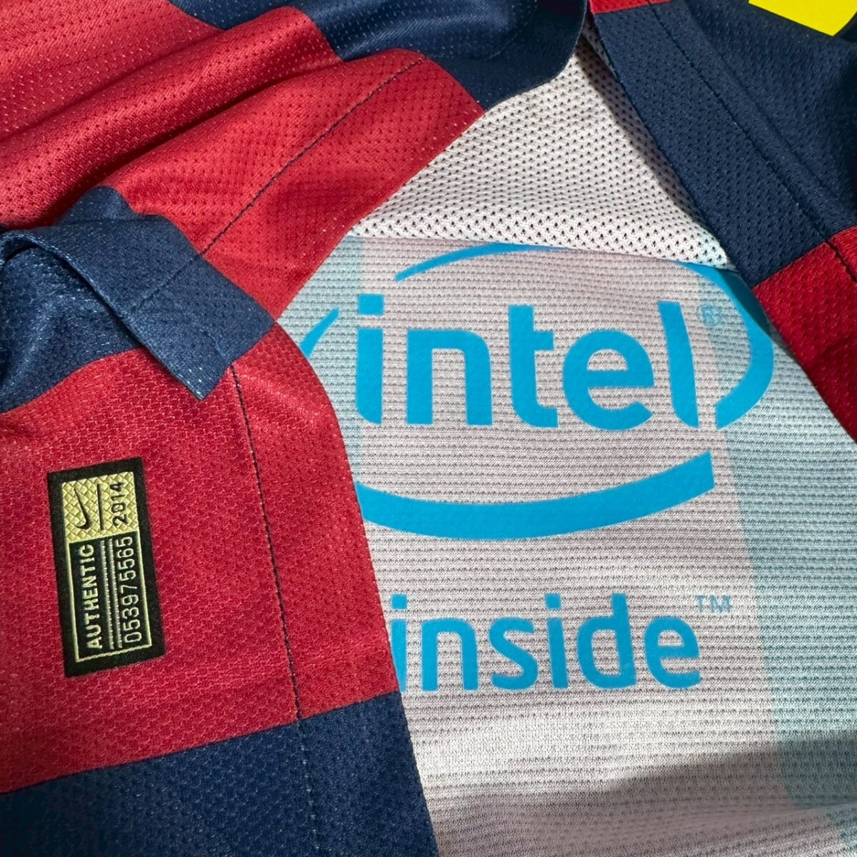 リオネル・メッシ　オーセンティック　バルセロナ　ラ・リーガ　ウェア　ユニフォーム　_画像4