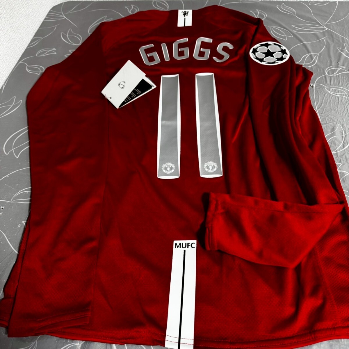 ライアン・ギグス　オーセンティック　マンチェスター・ユナイテッド　ウェア　ユニフォーム　_画像1