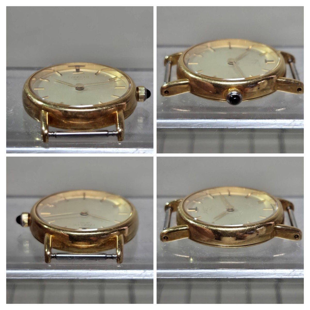 Junk LANCETTI ланч .ti18K(750) кварц наручные часы батарейка нет