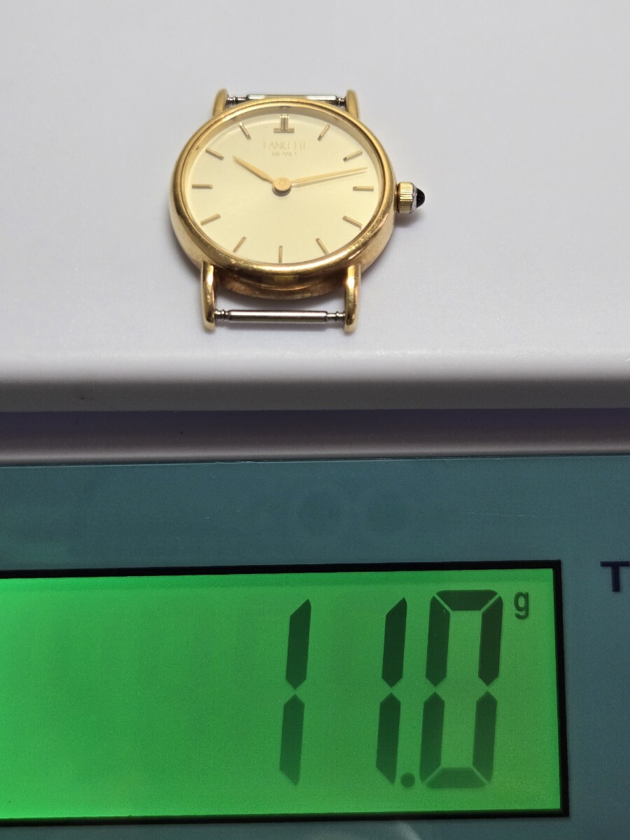 Junk LANCETTI ланч .ti18K(750) кварц наручные часы батарейка нет