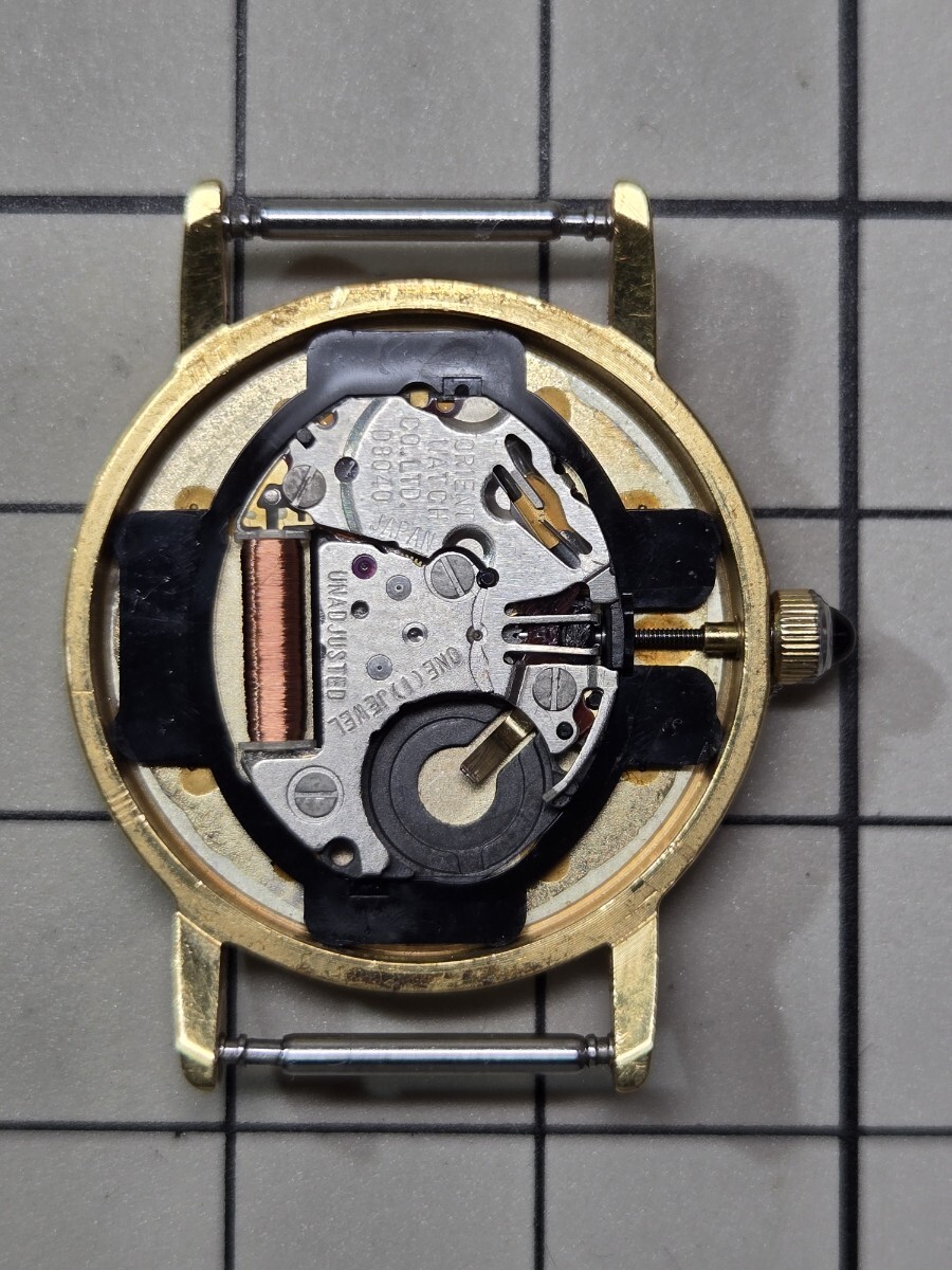  Junk LANCETTI ланч .ti18K(750) кварц наручные часы батарейка нет 