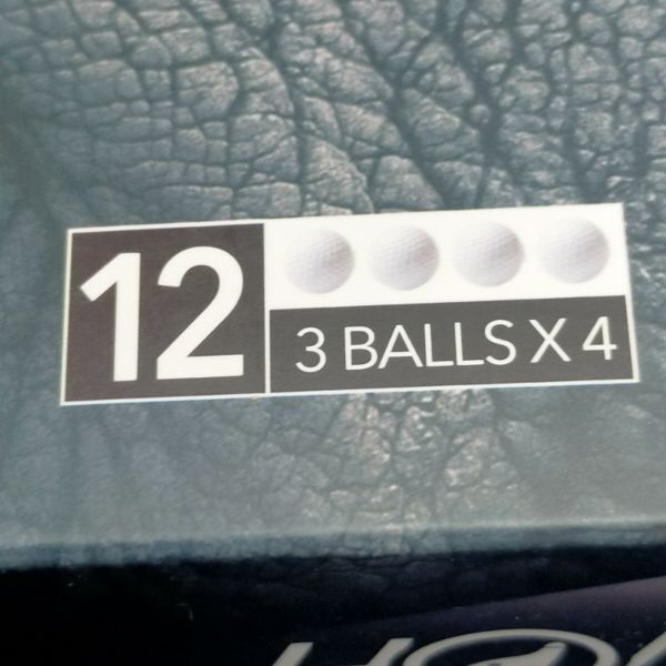 即決 2ダース 送料込み ホンマ ゴルフ ボール D1 スピードモンスター ホワイト SPEED MONSTER 新品 2025年11月購入_画像4