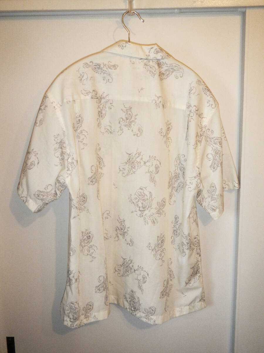 BEAUTY&YOUTH ビューティーアンドユース アブストラクト オープンカラー シャツ_画像2