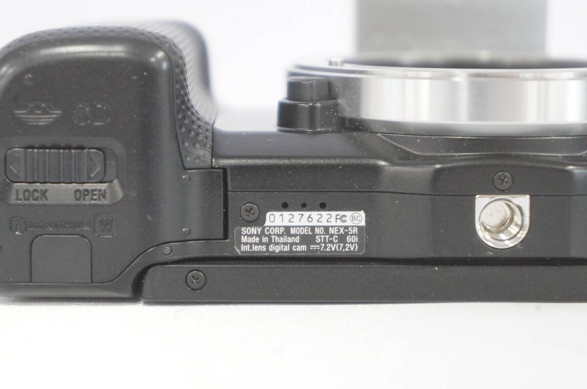 SONY Sony α NEX-5R беззеркальный однообъективный цифровая камера SELP1650 линзы имеется 5311136011