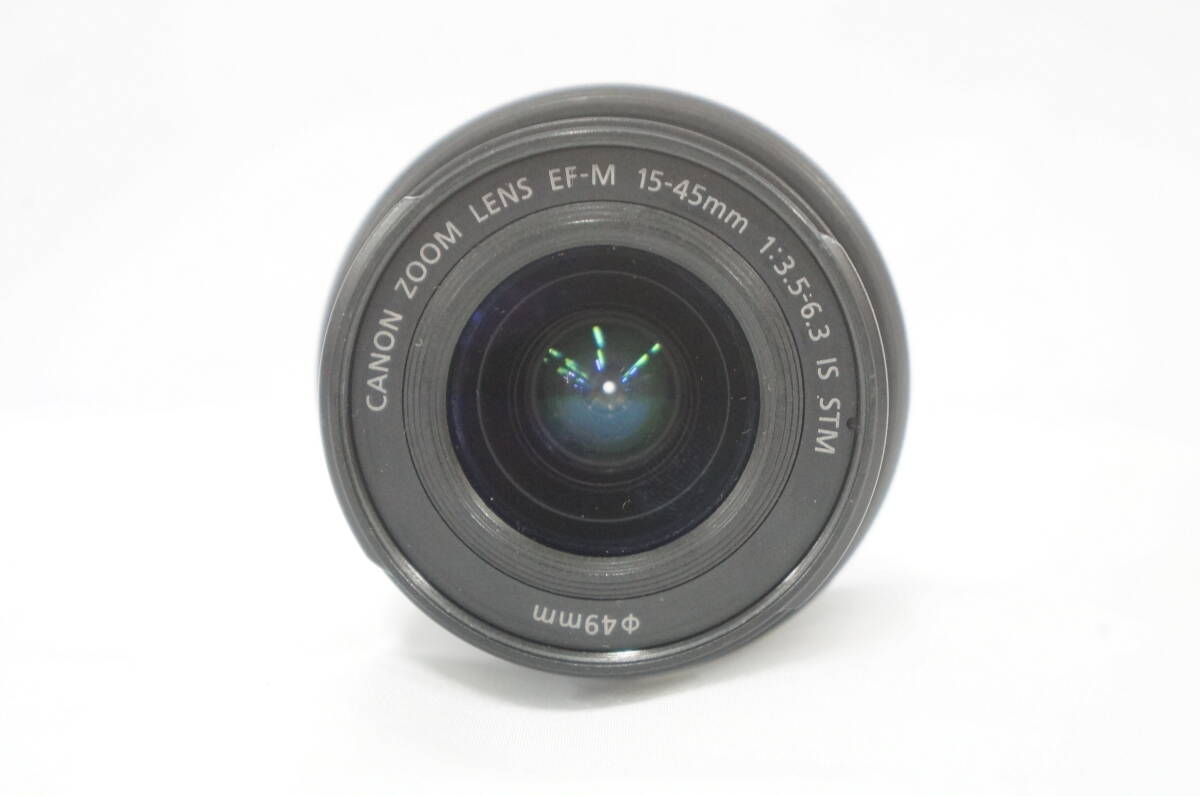 Canon Canon EOS Kiss M беззеркальный однообъективный цифровая камера EF-M 15-45mm F3.5-6.3 IS STM линзы 4811126041