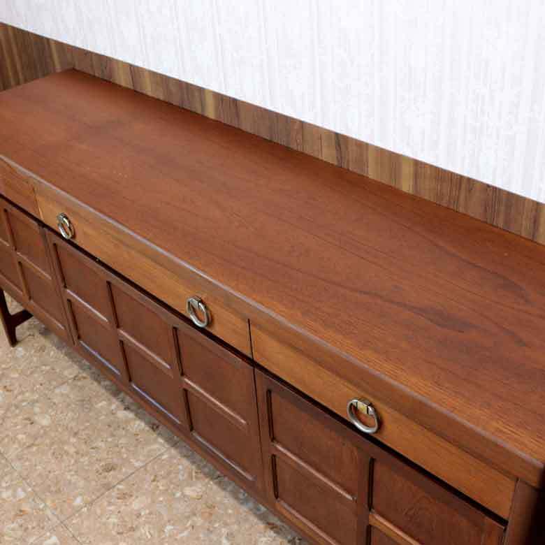 サイドボード NATHAN ヴィンテージ イギリス ネイサン チークコレクション 木製 レトロ ミッドセンチュリー_画像2