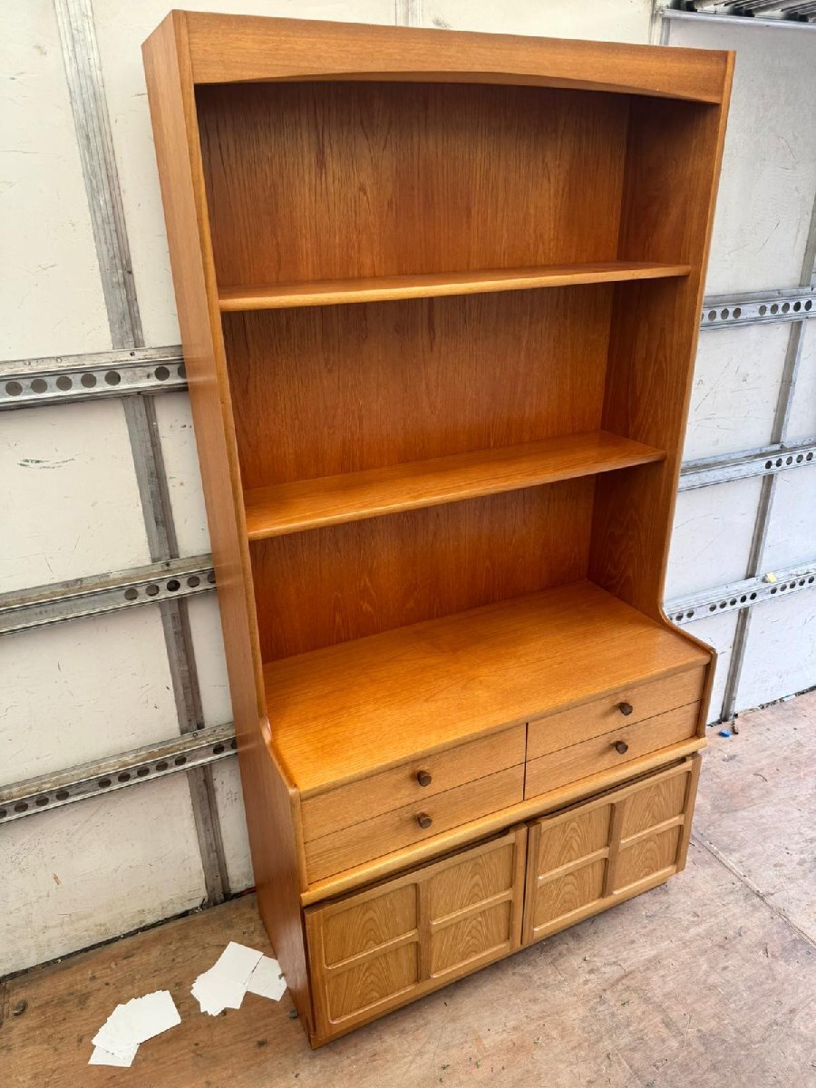 ユニットキャビネット NATHAN ヴィンテージ ネイサン オープン イギリス 木製 レトロ ミッドセンチュリー ウォールユニット_画像1