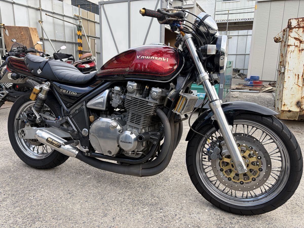 1円スタートカワサキ・ゼファー1100RS 車検R9/4_画像1