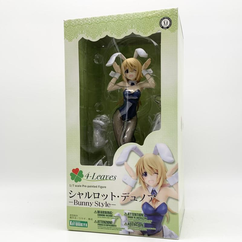 【中古】開封 コトブキヤ IS インフィニット・ ストラトス 4-Leaves 1/7 シャルロット・デュノア Bunny Style バニースタイル_画像1