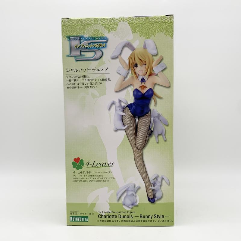 【中古】開封 コトブキヤ IS インフィニット・ ストラトス 4-Leaves 1/7 シャルロット・デュノア Bunny Style バニースタイル_画像2