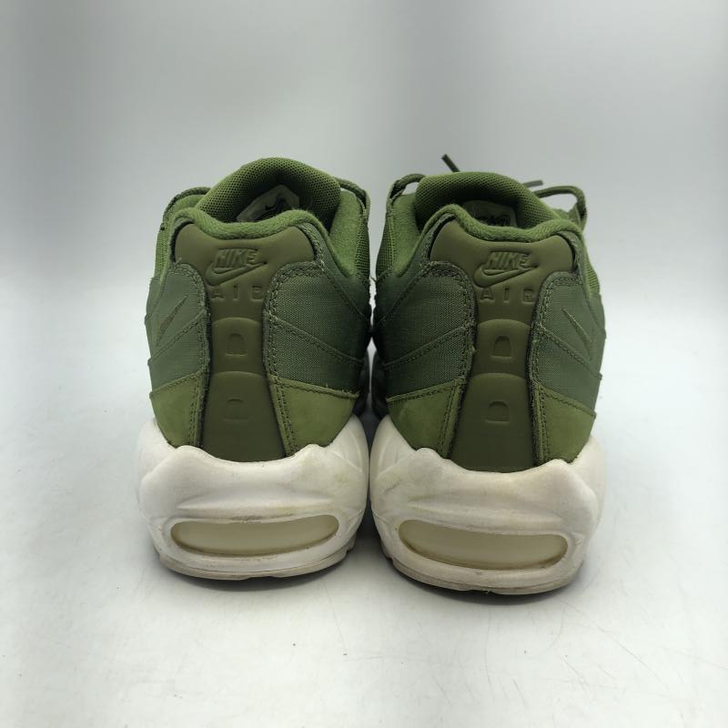 【中古】Stussy×NIKE AIR MAX 95 Olive 2015 27.5cm 834668-337 ステューシー ナイキ エアマックス オリーブ スニーカー[240017737360]_画像3