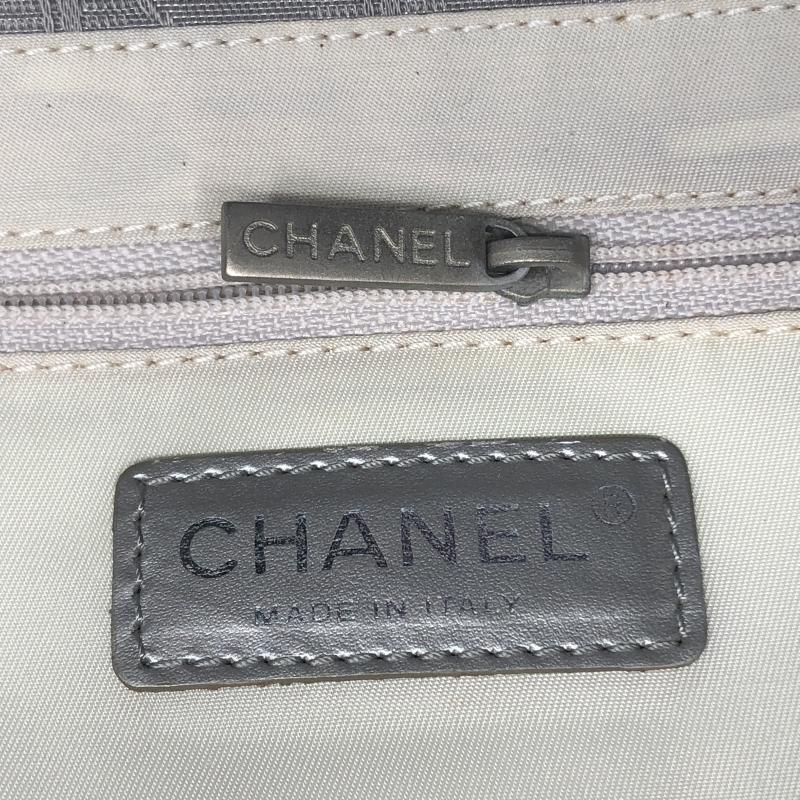 【中古】CHANELトートバッグ ニュートラベルライン シルバー　シャネル[240017735574]_画像7