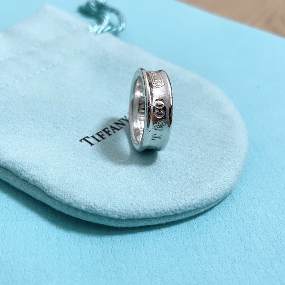 Tiffany & Co. 1837 ナロー リング 指輪 13号 スターリングシルバー_画像3