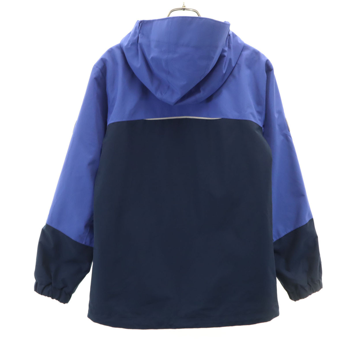 Jack Wolfskin ジャックウルフスキン フードジャケット 152 ブルー ライナー付き 3WAY アウトドア キッズ_画像2