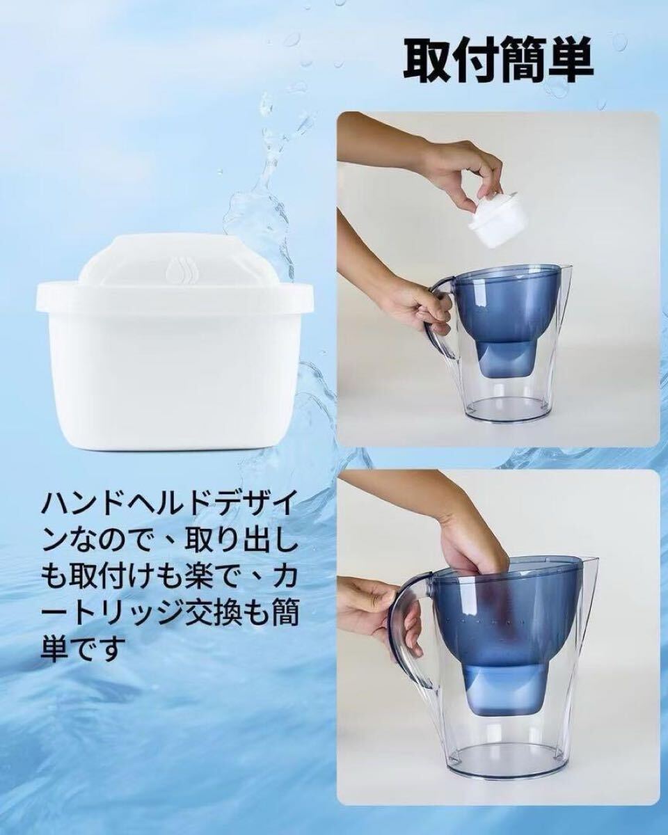 浄水器のブリタ 交換用カートリッジ ブリタ マクストラ BRITA MAXTRA 浄水器用 フィルター 互換 6個セット_画像8