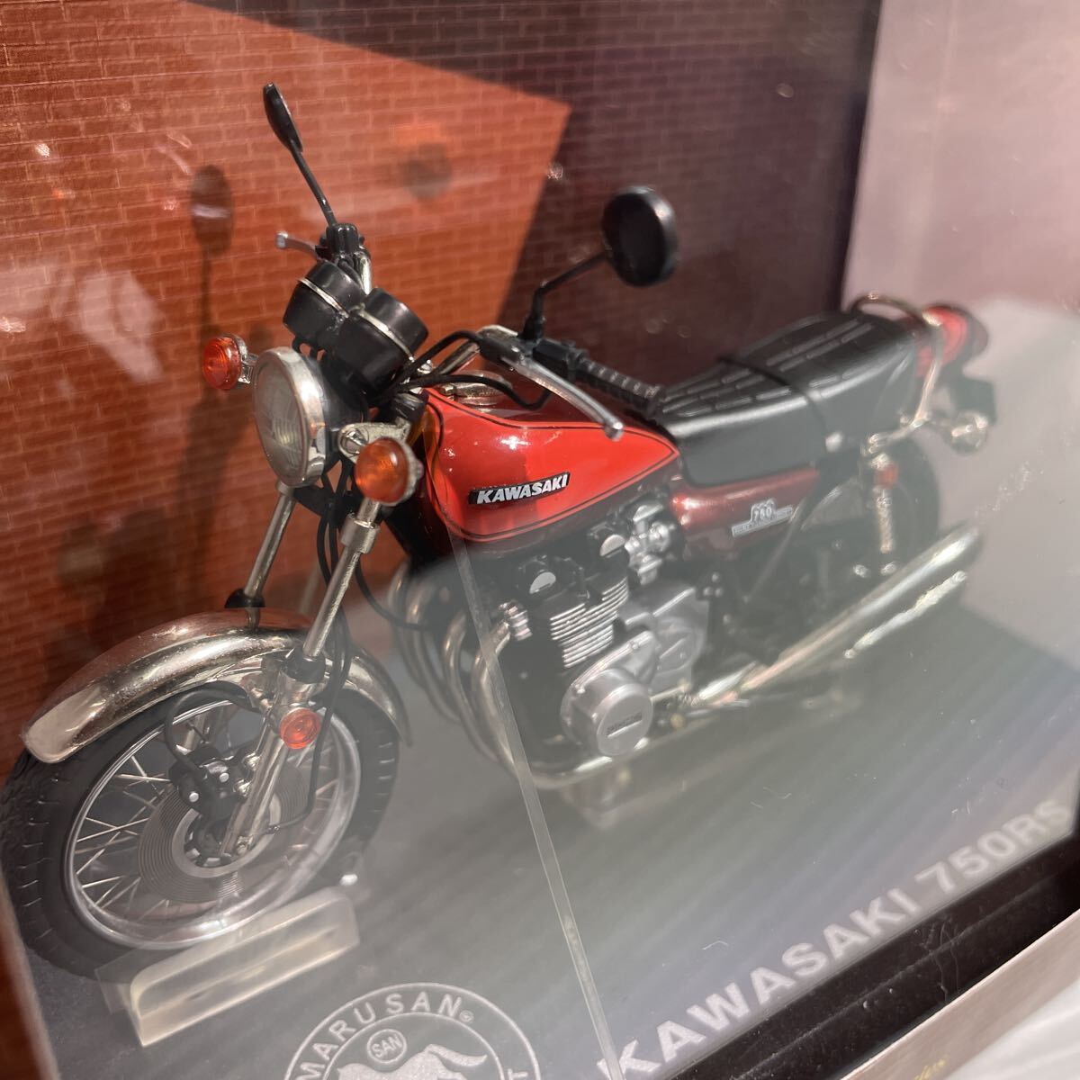 鉄馬プロジェクト　KAWASAKIカワサキ750RS Z2 火の玉カラー　 MARUSAN Z1RZ2 マルサントイズ_画像3