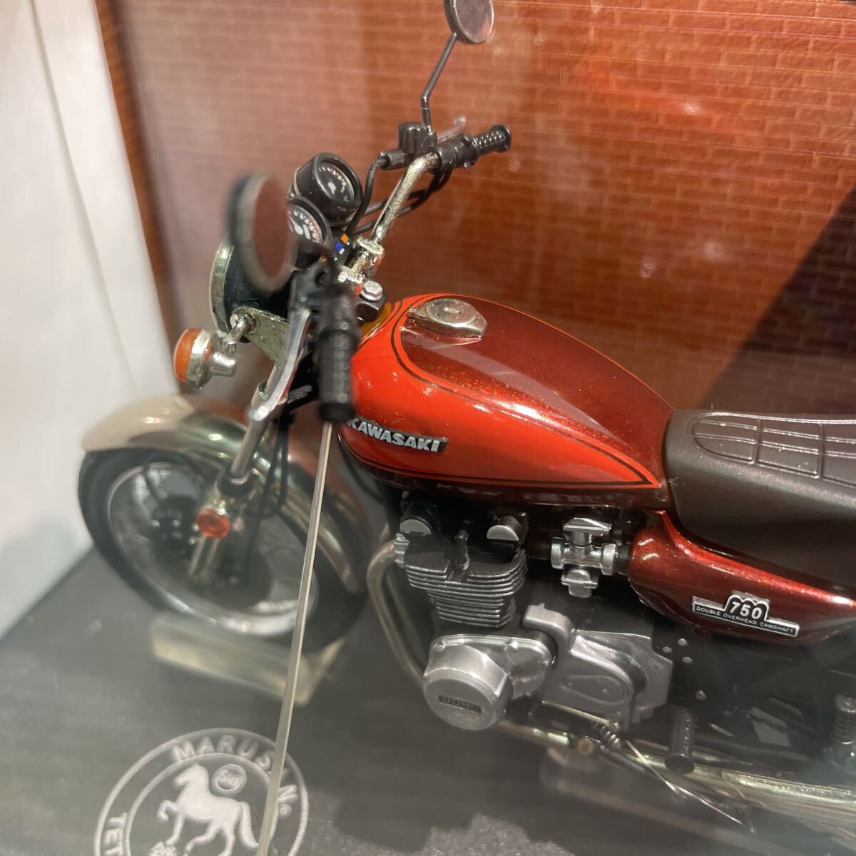 鉄馬プロジェクト　KAWASAKIカワサキ750RS Z2 火の玉カラー　 MARUSAN Z1RZ2 マルサントイズ_画像4