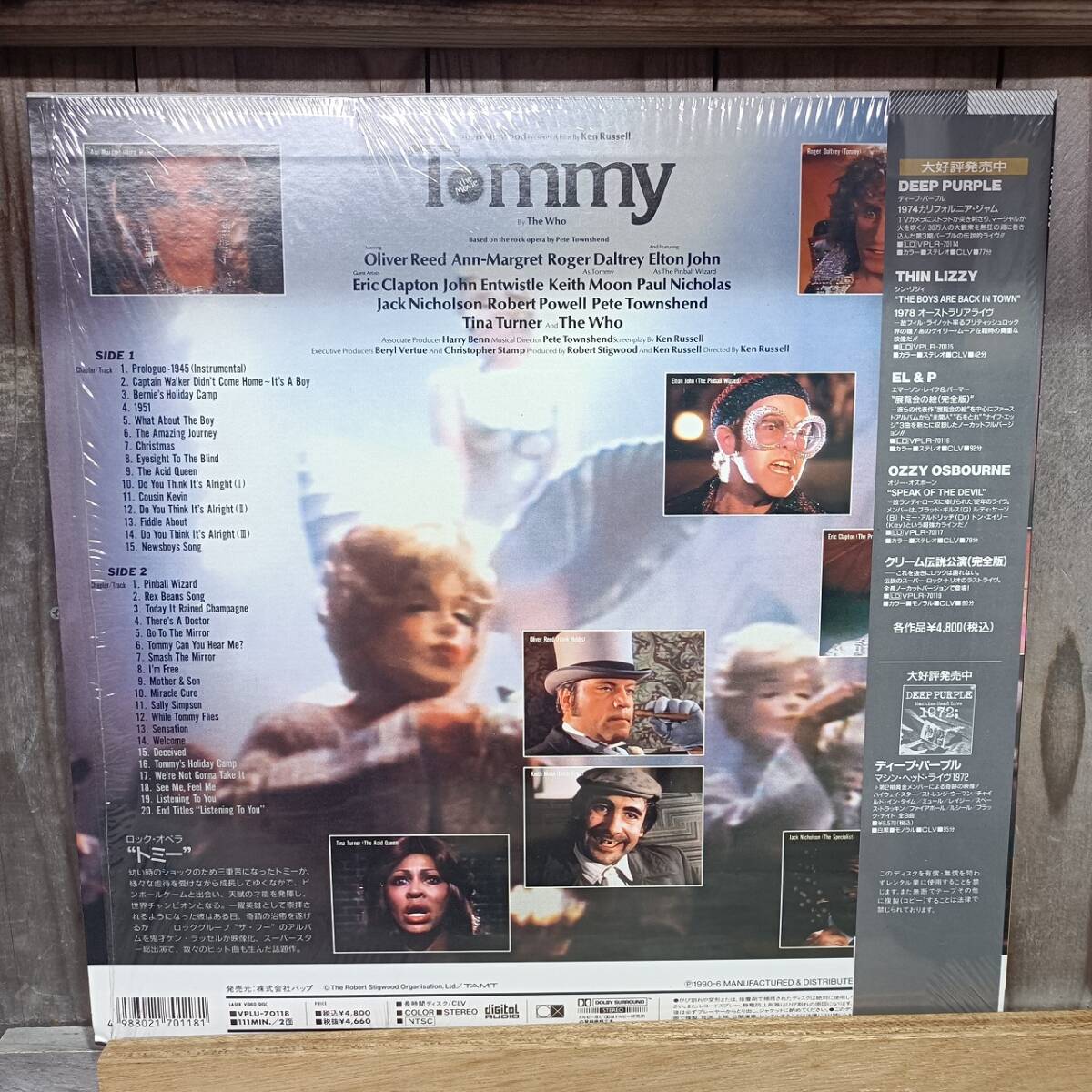 LD36-2 лазерный диск Tommy / блокировка * опера The *f-