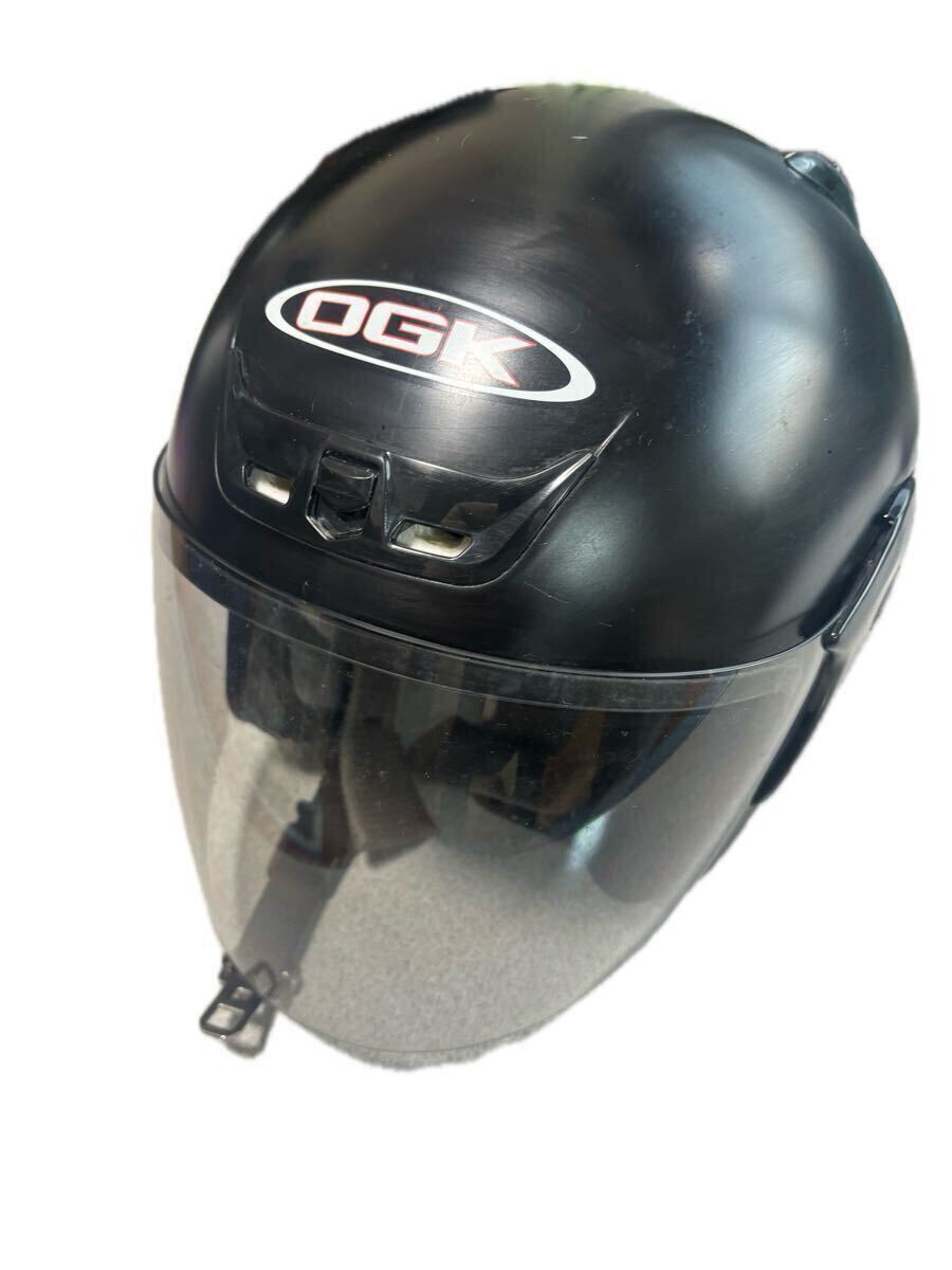OGKカブト テレオスⅢ システムヘルメット XL ブラック_画像1