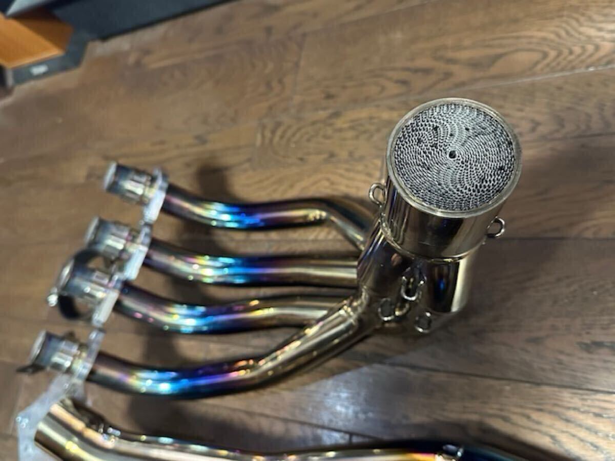 KAWASAKI Z900RS オーバーレーシング　GP PERFORMANCE チタンカーボン　マフラー　排ガス試験結果証明書付_画像2