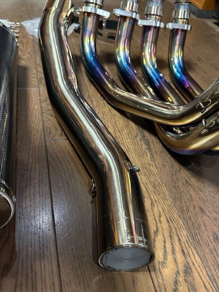 KAWASAKI Z900RS オーバーレーシング　GP PERFORMANCE チタンカーボン　マフラー　排ガス試験結果証明書付_画像3