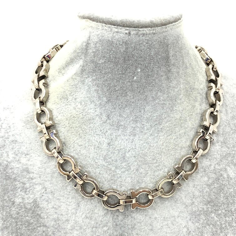 Salvatore Ferragamo　フェラガモ　ガンチーニ　ネックレス【DJBD4011】_画像2