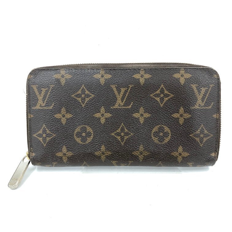 LOUIS VUITTON ルイ・ヴィトン モノグラム ジッピーウォレット M42616 CA1183【DKAH3010】_画像1
