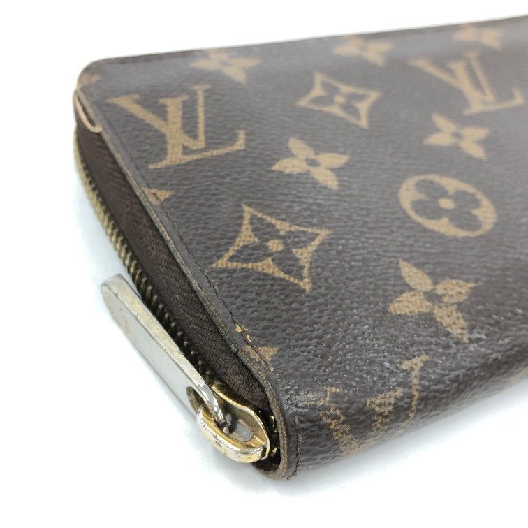 LOUIS VUITTON ルイ・ヴィトン モノグラム ジッピーウォレット M42616 CA1183【DKAH3010】_画像3