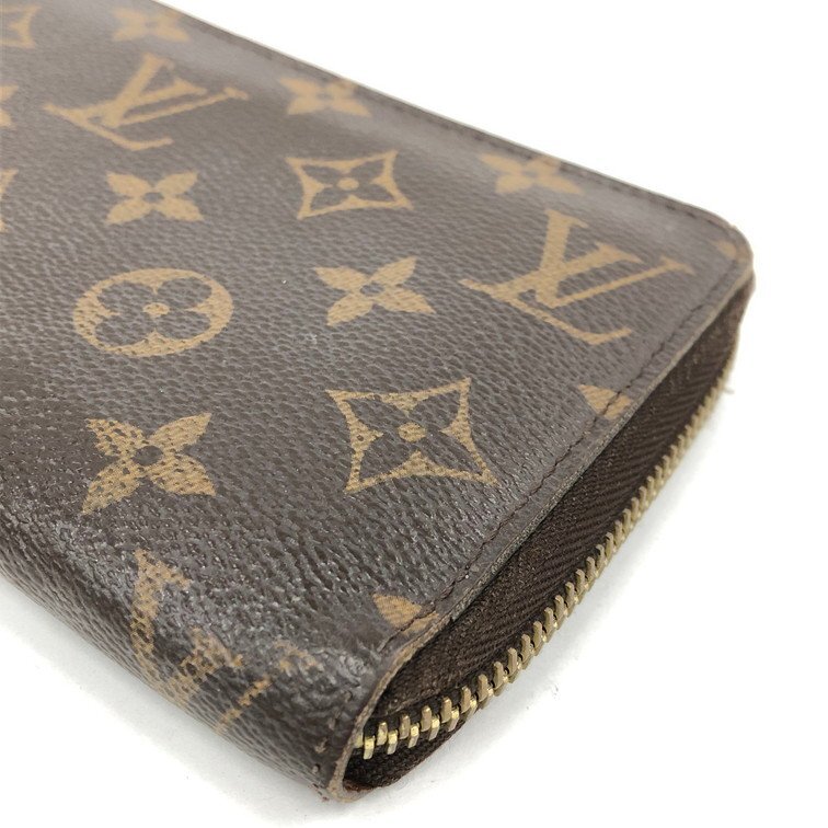 LOUIS VUITTON ルイ・ヴィトン モノグラム ジッピーウォレット M42616 CA1183【DKAH3010】_画像4