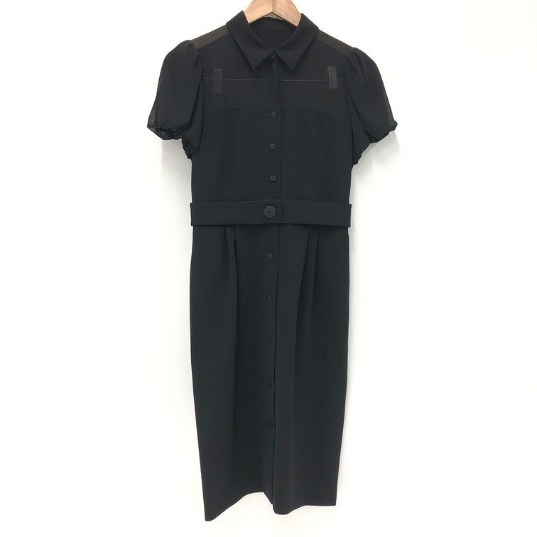 FOXEY NEW YORK フォクシーニューヨーク ワンピース レディース 40サイズ ブラック【DKAO0015】_画像1