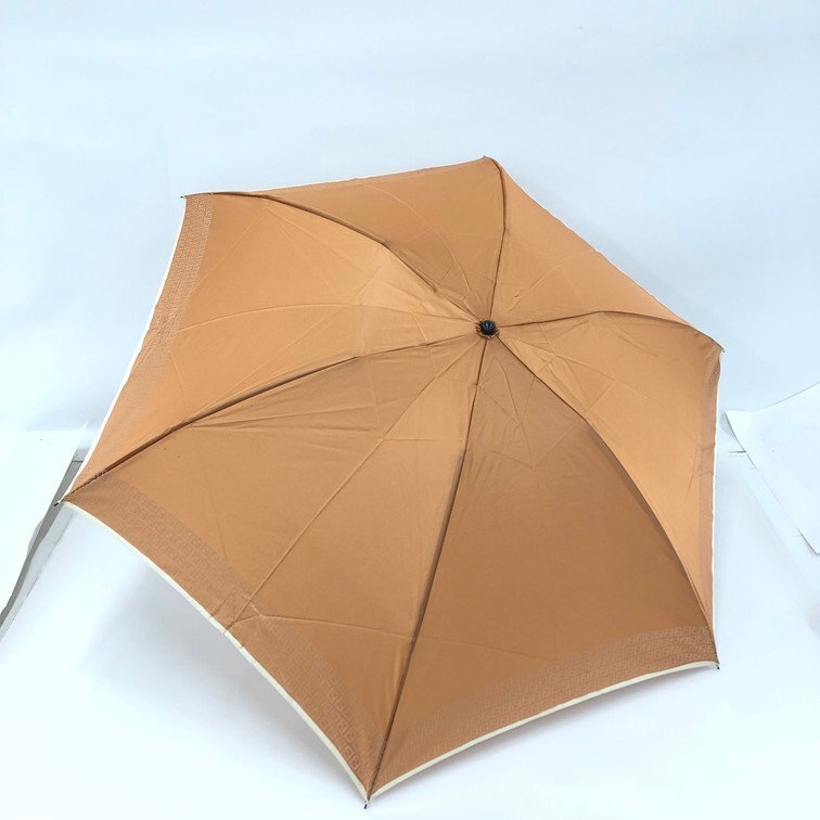 FENDI Fendi складной зонт Zucca пакет имеется [DKAS0012]