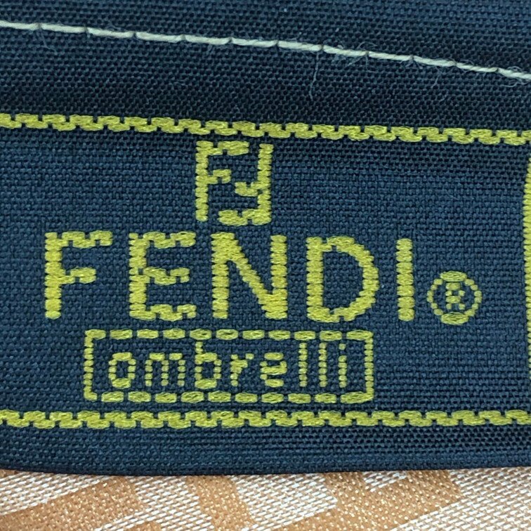 FENDI Fendi складной зонт Zucca пакет имеется [DKAS0012]