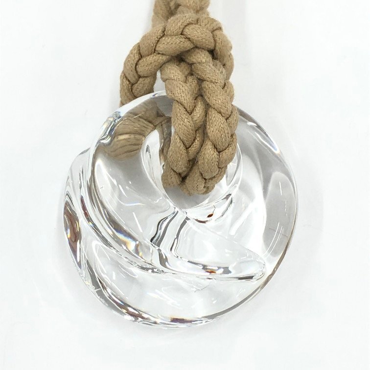 Baccrat バカラ コキアージュネックレス 箱・保存袋あり【DKAY1012】_画像1