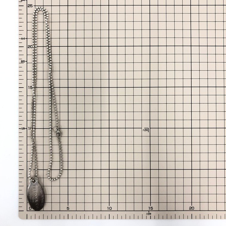 TIFFANY&Co. ティファニー リターントゥネックレス 925刻印あり 総重量25.78g 箱あり【DKAY1092】_画像7