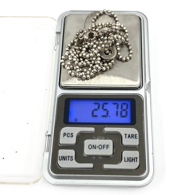 TIFFANY&Co. ティファニー リターントゥネックレス 925刻印あり 総重量25.78g 箱あり【DKAY1092】_画像10