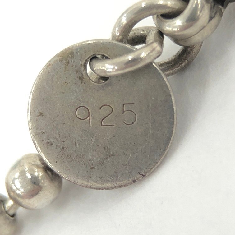 TIFFANY&Co. ティファニー リターントゥネックレス 925刻印あり 総重量25.78g 箱あり【DKAY1092】_画像5