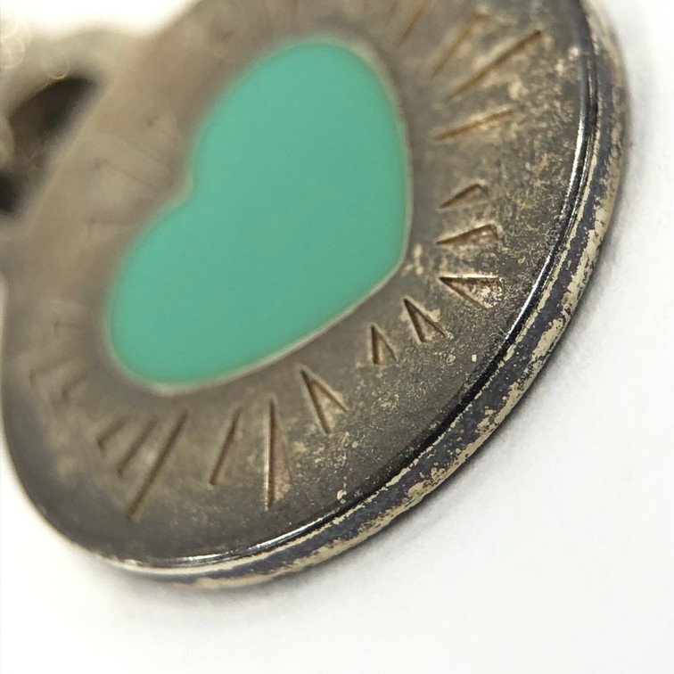 TIFFANY＆Co. ティファニー リターントゥ ラウンドハートネックレス 925刻印あり 総重量4.01g【DKAY1083】_画像7
