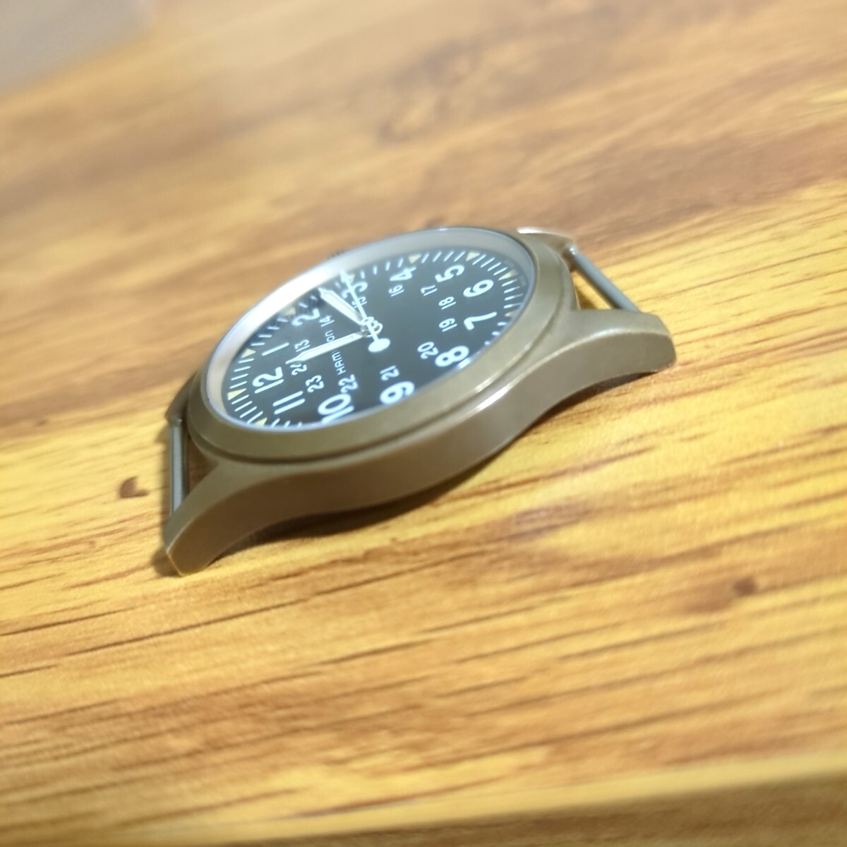 【良好】ハミルトン カーキフィールド ブロンズ 38mm H69459530_画像6