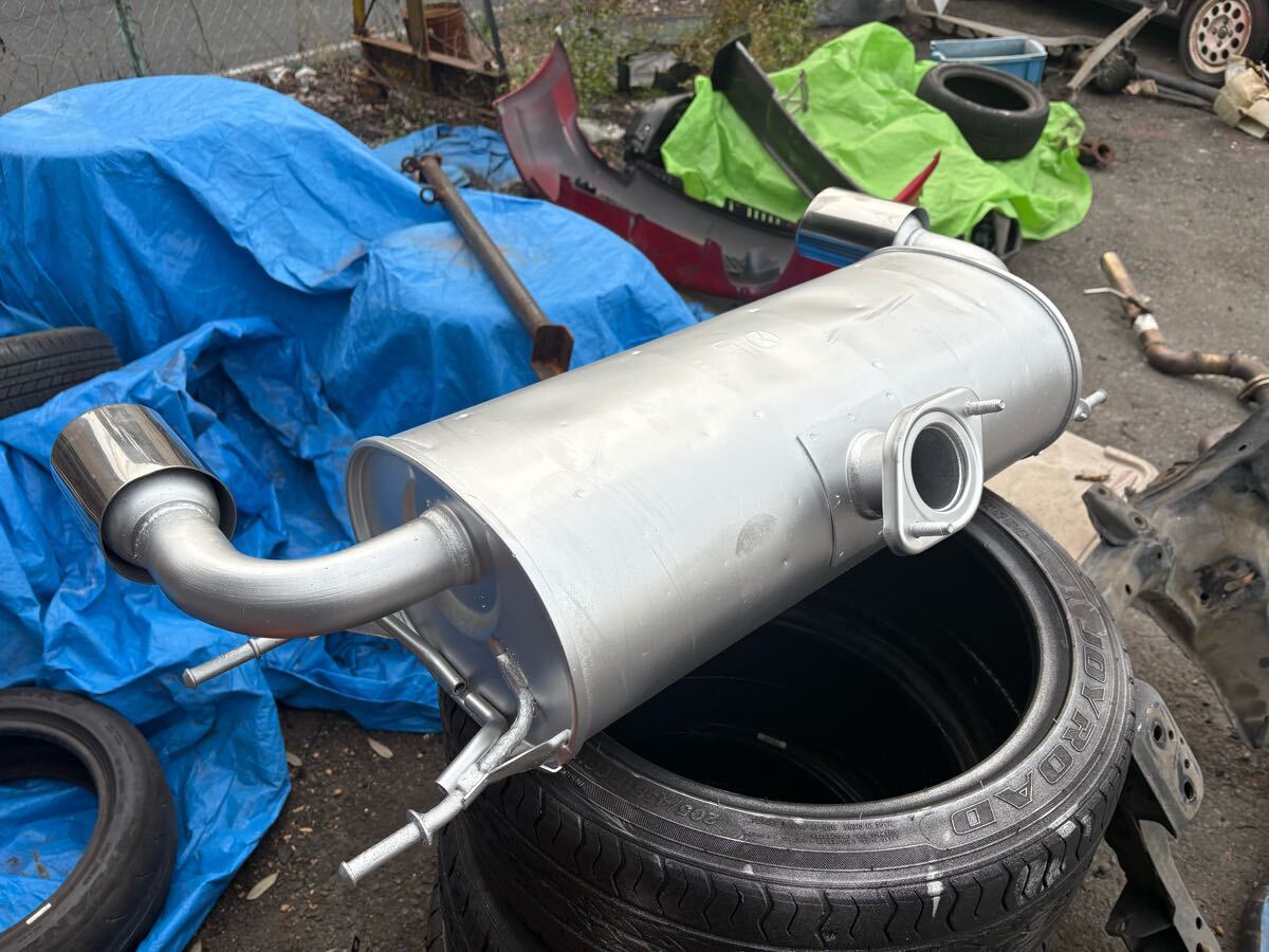 NCEC глушитель "Mazda speed" - б/у оплата при получении . прямой самовывоз