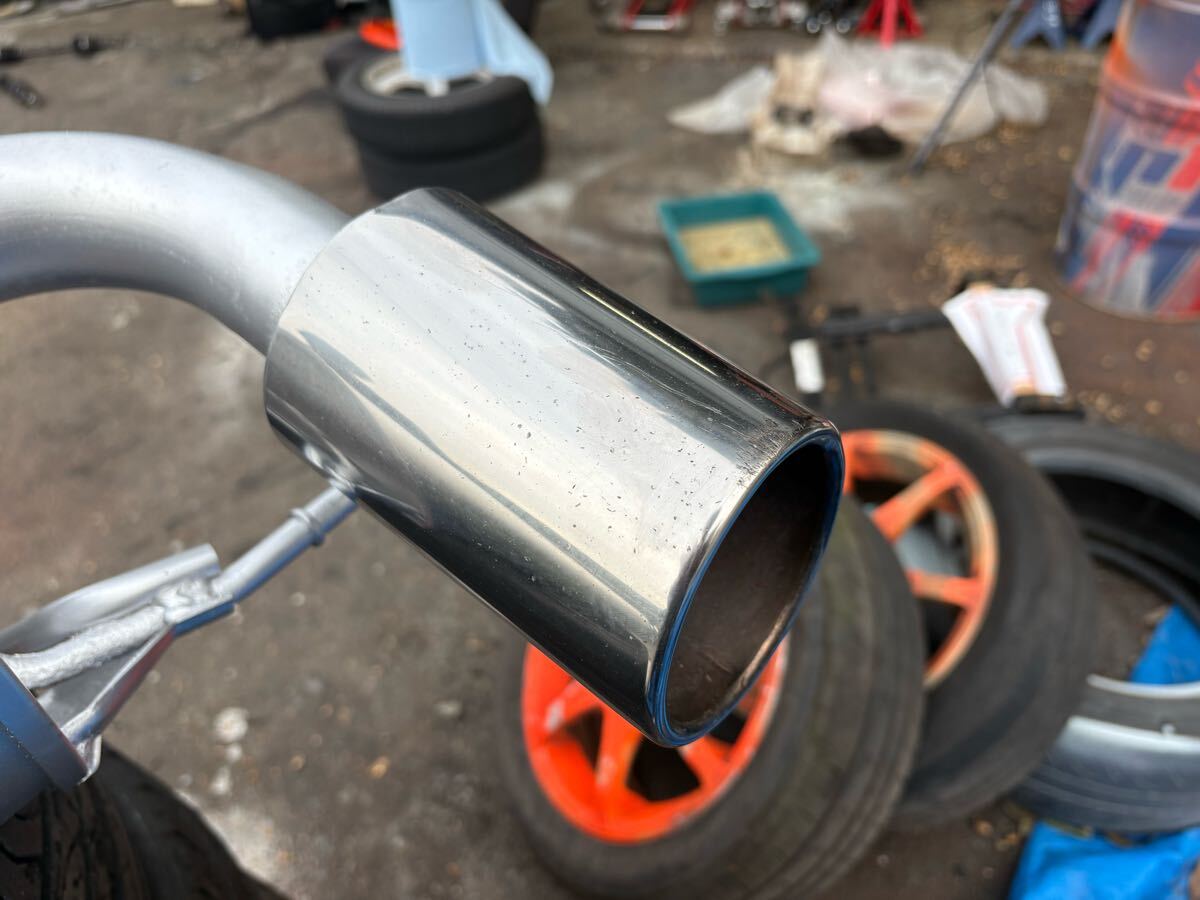 NCEC глушитель "Mazda speed" - б/у оплата при получении . прямой самовывоз