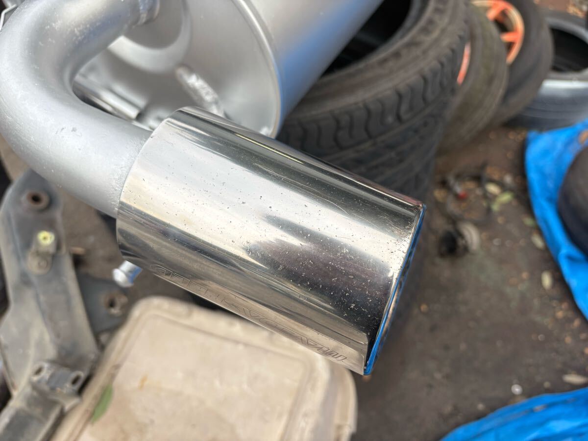 NCEC глушитель "Mazda speed" - б/у оплата при получении . прямой самовывоз