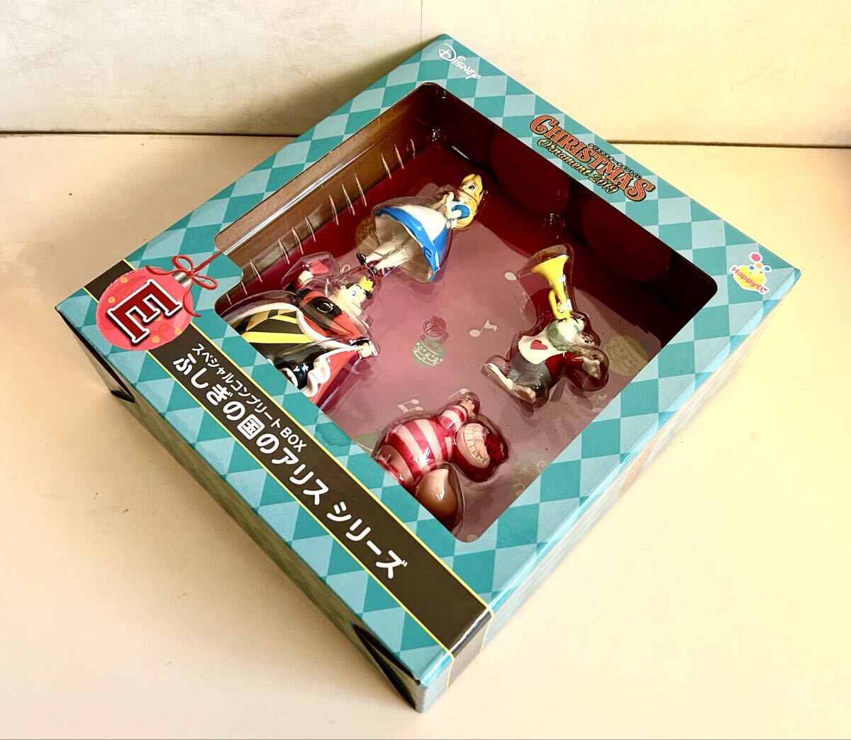  нераспечатанный * Рождество орнамент жребий happy жребий специальный Complete BOX.... страна. Alice E. Disney фигурка 